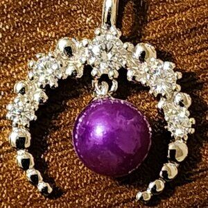 Half Moon Pearl Necklace